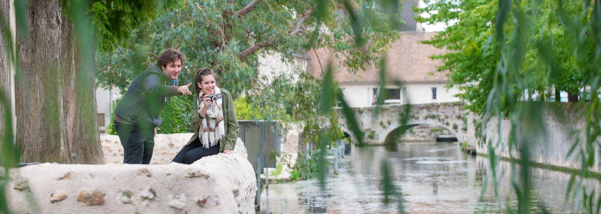 Balade entre amis en basse ville de Chartres