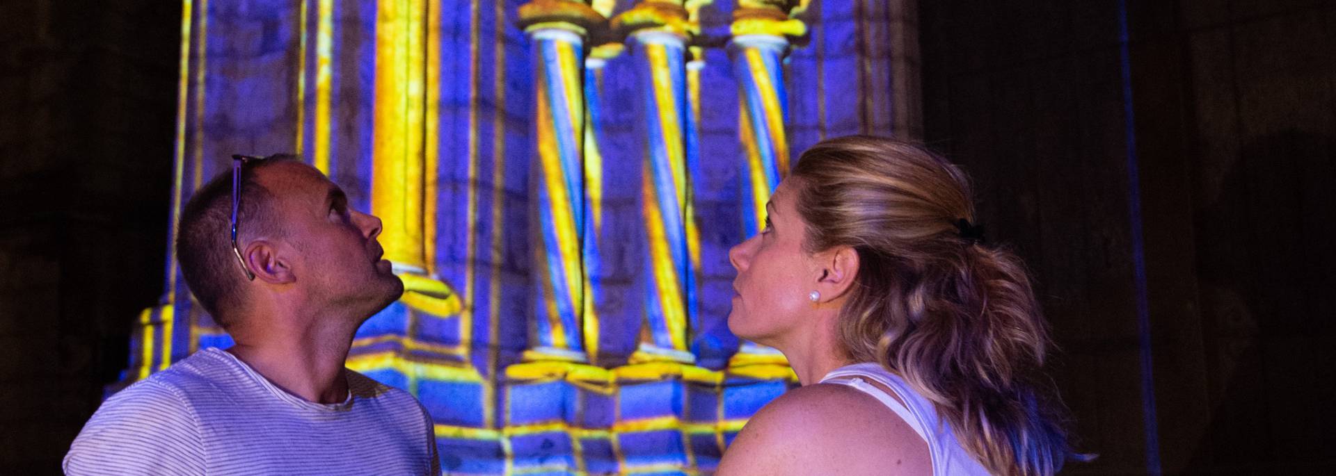 Chartres en lumières au Portail Nord de la cathédrale