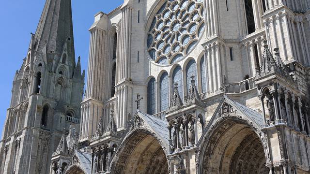Portail Sud de la cathédrale de Chartres