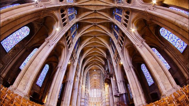 Nef de la cathédrale de Chartres