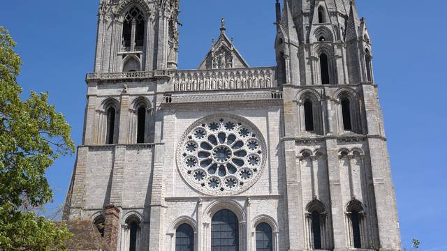 Façade de la cathédrale de Chartres