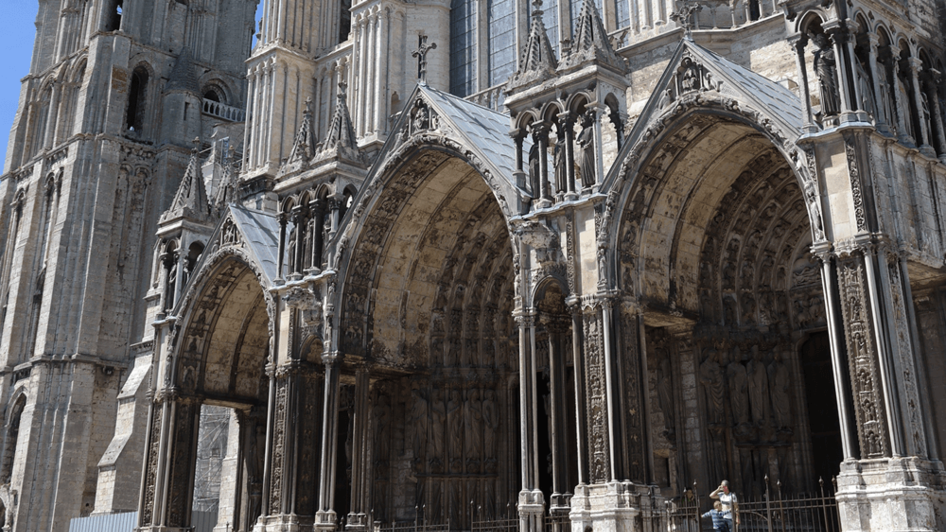 Portail Sud de la cathédrale de Chartres