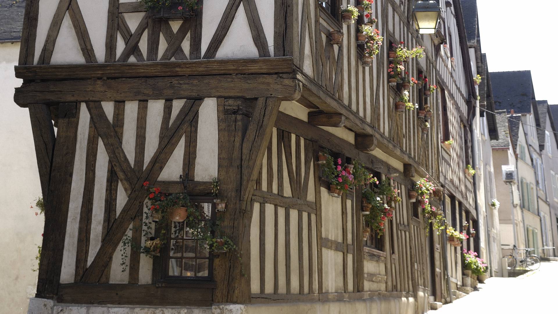 Maison à colombages - Rue des écuyers