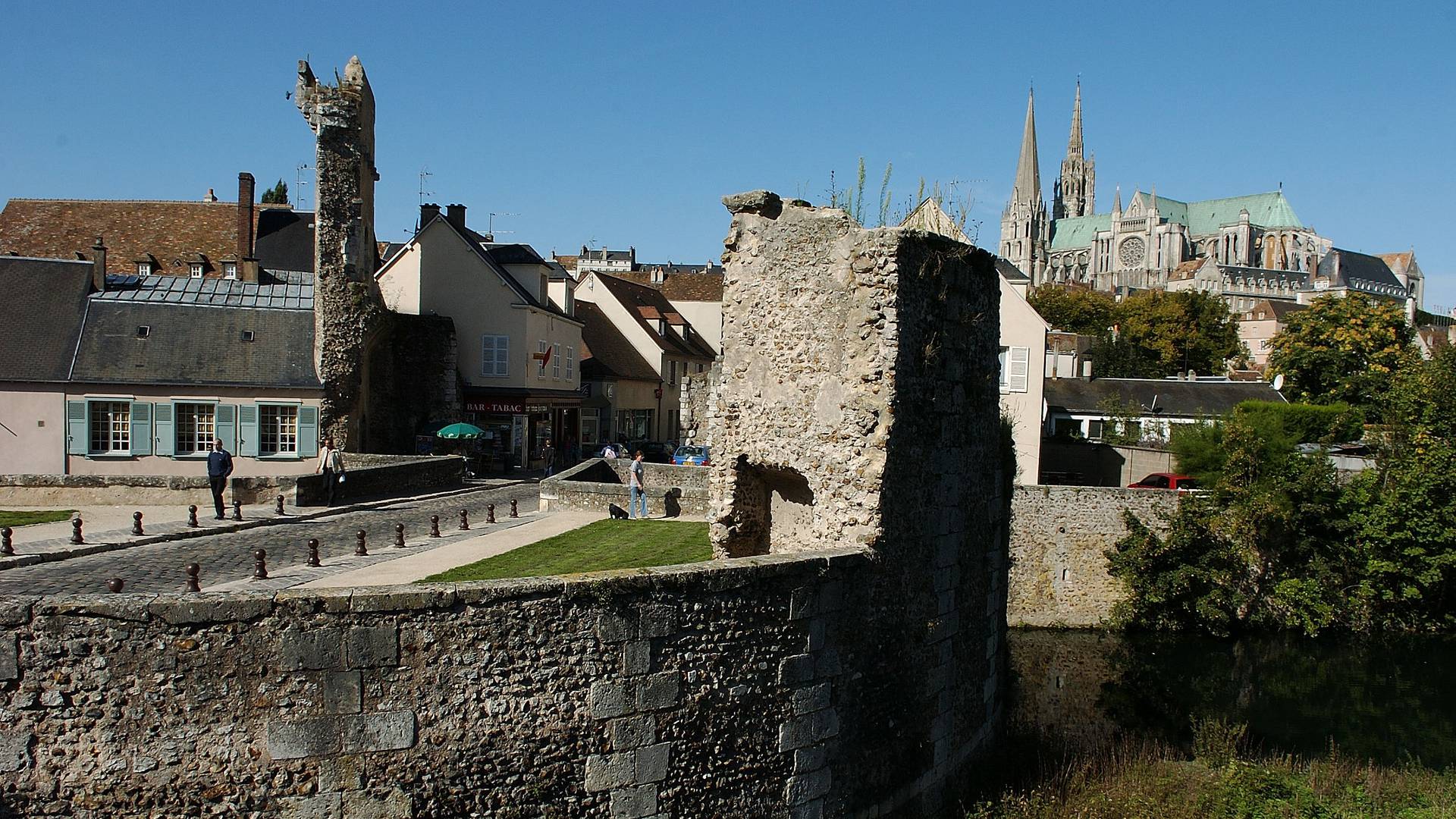 Vue de la porte guillaume