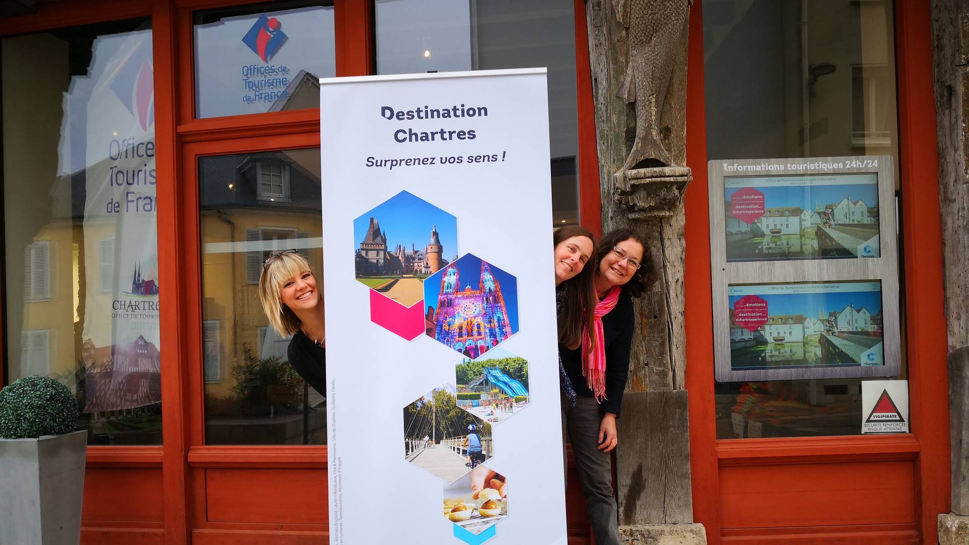 Service commercial groupe de l'Office de Tourisme