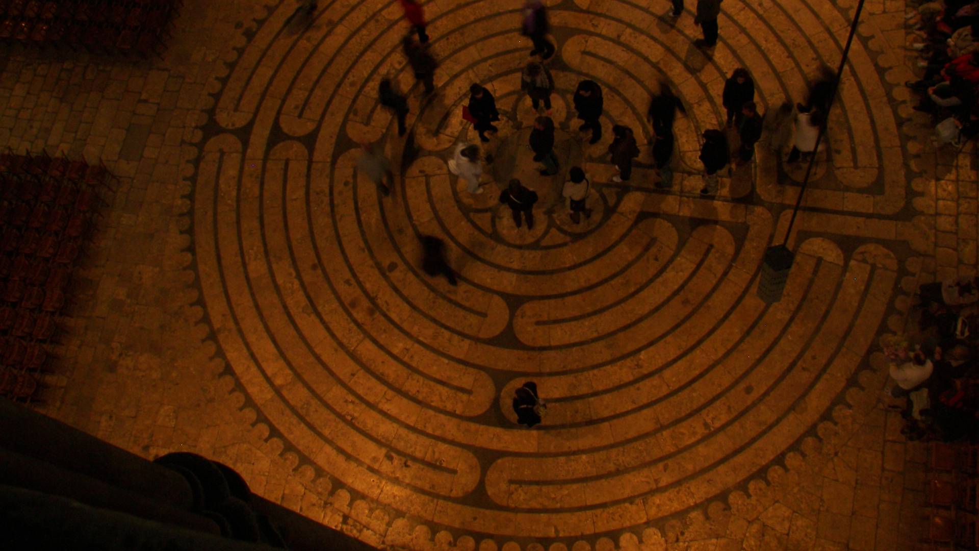 Labyrinthe de la cathédrale de Chartres 