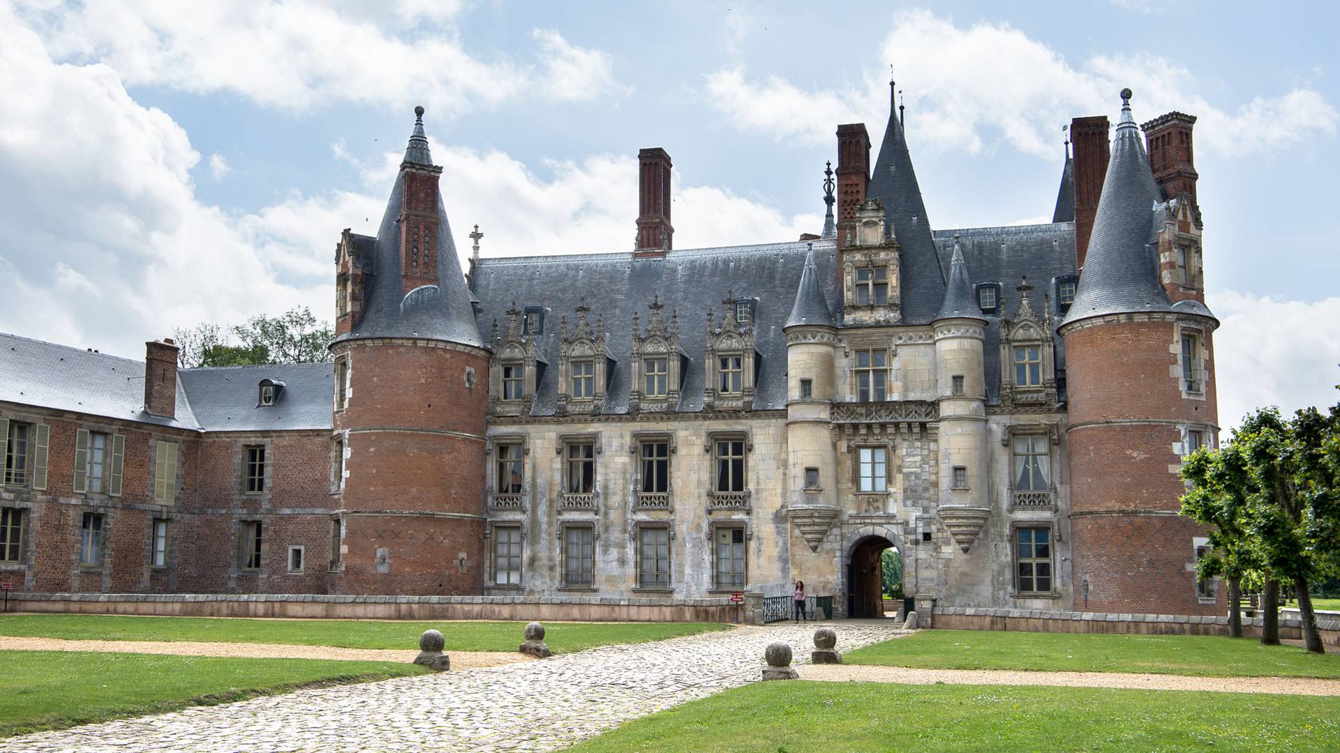 Extérieur du château de Maintenon