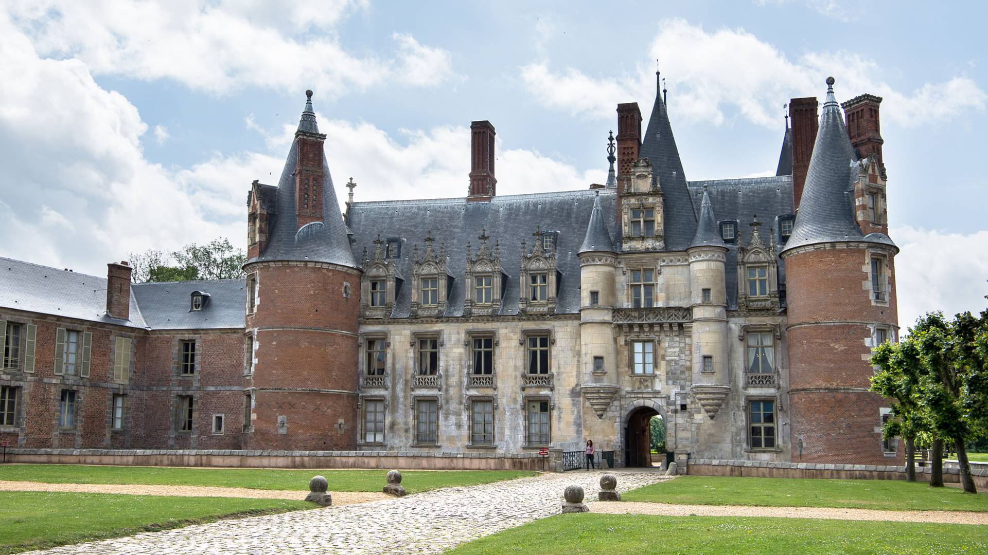 View of Maintenon Castle