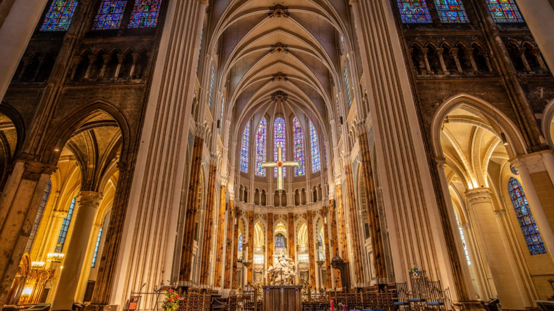 Intérieur de la cathédrale de Chartres