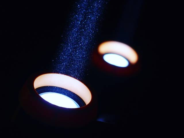 Illustration d'un système de projection