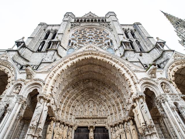 Portail nord de la cathédrale de Chartres