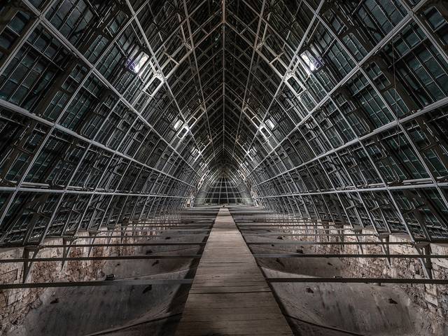 Combles de la cathédrale de Chartres
