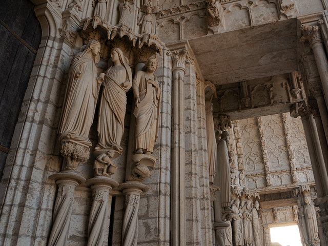 Portail Nord de la cathédrale de Chartres