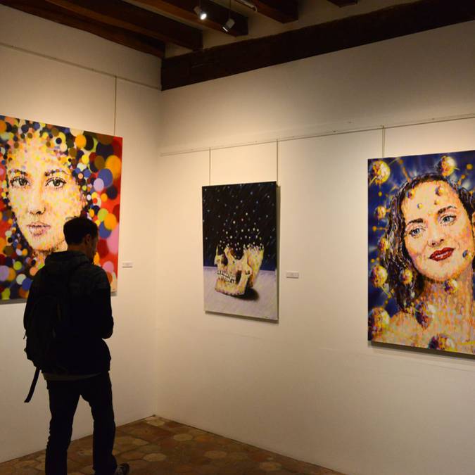 Exposition de Jimmy.C au Prieuré Saint-Vincent