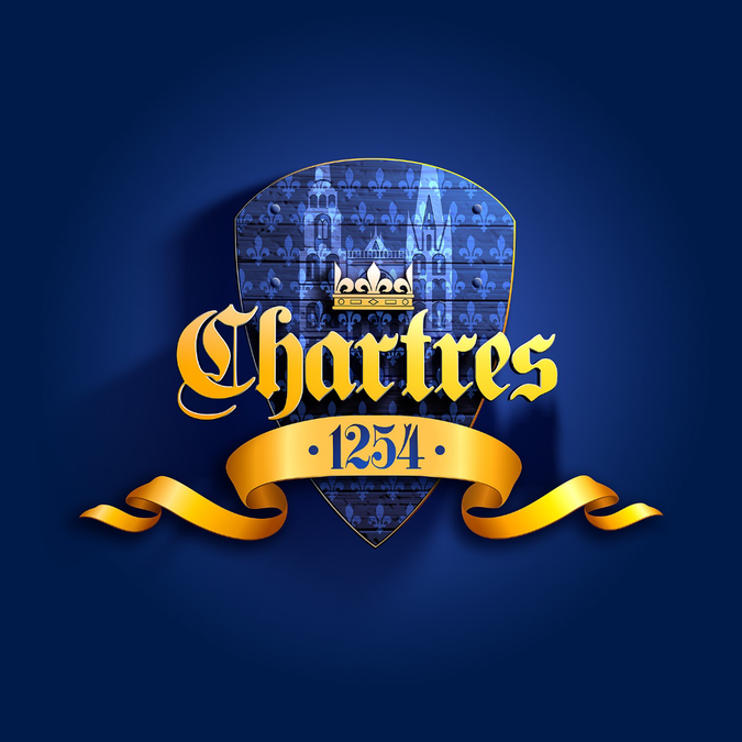 Logo "Chartres 1254"